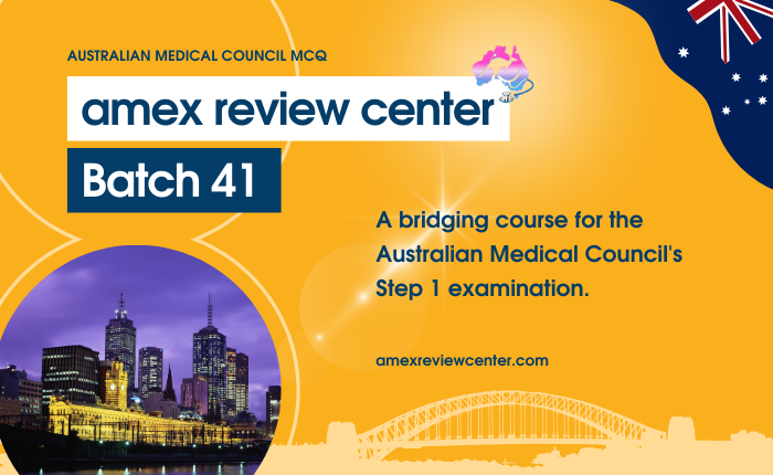 Australian Medical Council MCQ | Batch 41