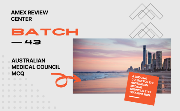 Australian Medical Council MCQ | Batch 43