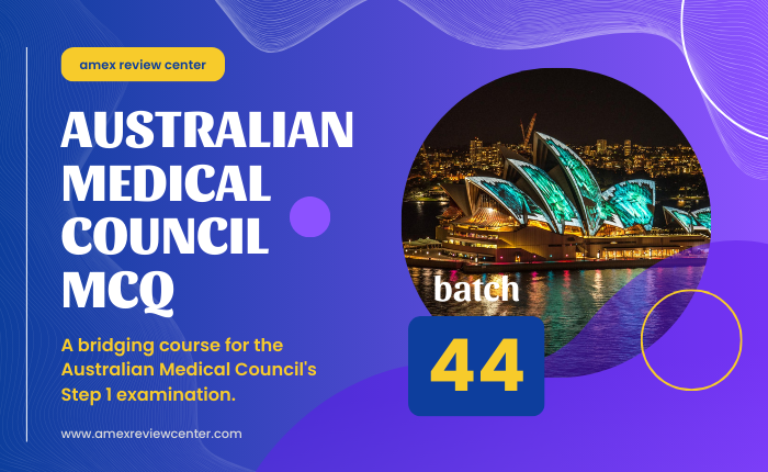 Australian Medical Council MCQ | Batch 44